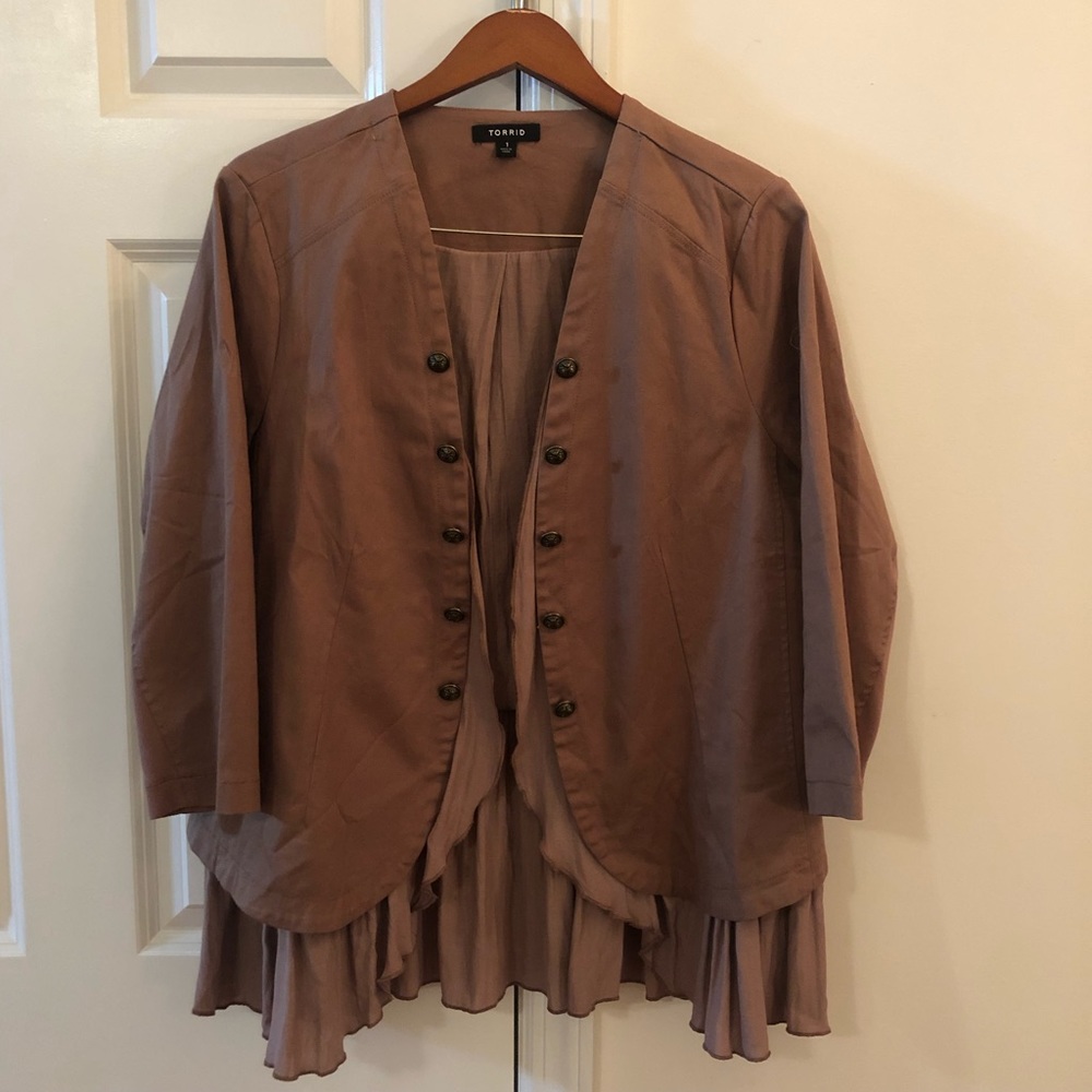 Women’s Torrid Jacket Blazer Layered Look